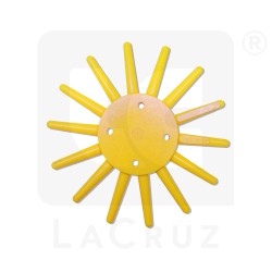 INTAPO25G - Recambio para escardador de dedos para horticultura - Ø 25 cm - versión amarilla, markets:  []string{"A", "B", "AU"}