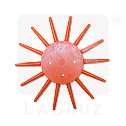 INTAPO29A - Recambio para escardador de dedos para horticultura - Ø 29 cm - versión amarilla, markets:  []string{"A", "B", "AU"}