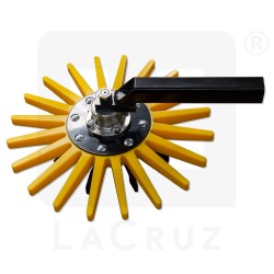 INTASA54G - Escardador de dedos Ø 54 cm para viña - versión amarilla, markets:  []string{"A", "B", "AU"}