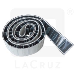 NA31PEL - Cinta brazo de descarga lateral de 310 mm Pellenc con grapa y eje - 7560 mm, markets:  []string{"A", "B", "AU"}