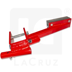 S3DXALM - Soporte modificación sacudida derecho LaCruz para Alma - columna 80 x 90 mm, markets:  []string{"A", "B", "AU"}